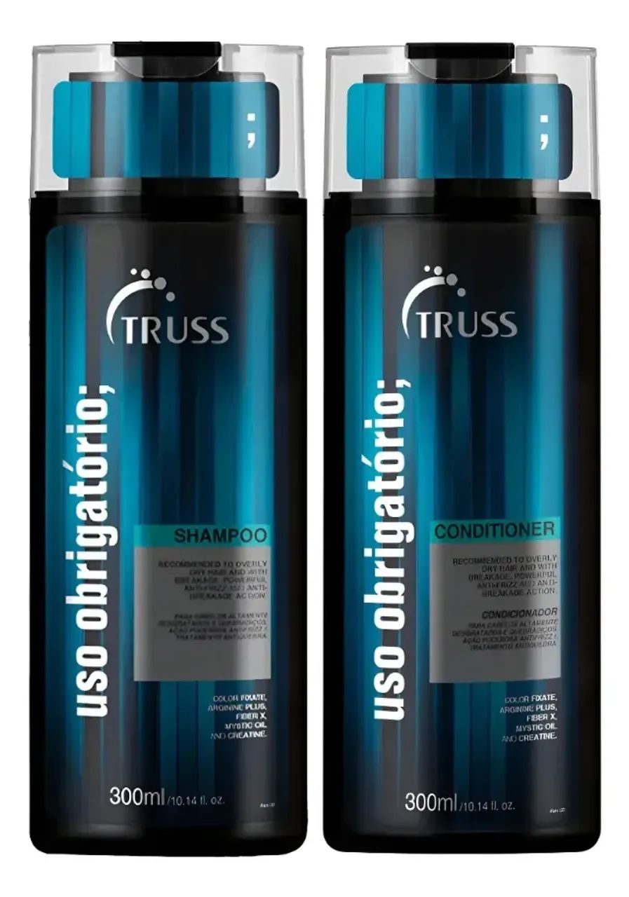 Kit Truss Uso Obrigatório; Shampoo + Condicionador 300ml - Foto 3