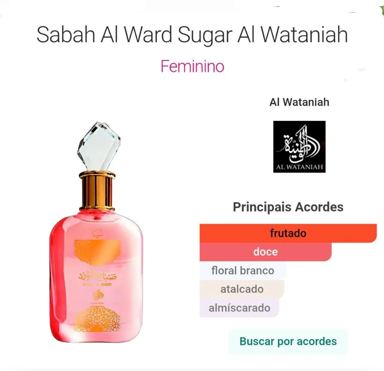 Sabah Sugar - 100% original - lacrados PERFUME Árabe  - Foto 4