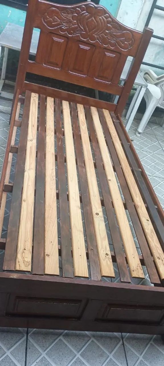 CAMA DE SOLTEIRO COM COLCHÃO - Foto 3