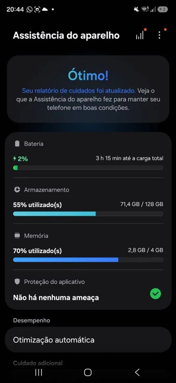 Vendo Galaxy A17 com apenas 4 meses de uso - Foto 3