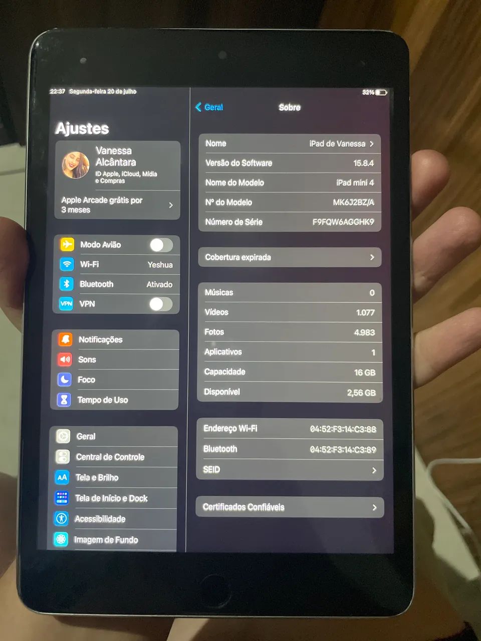 iPad mini 4 novíssimo  - Foto 3