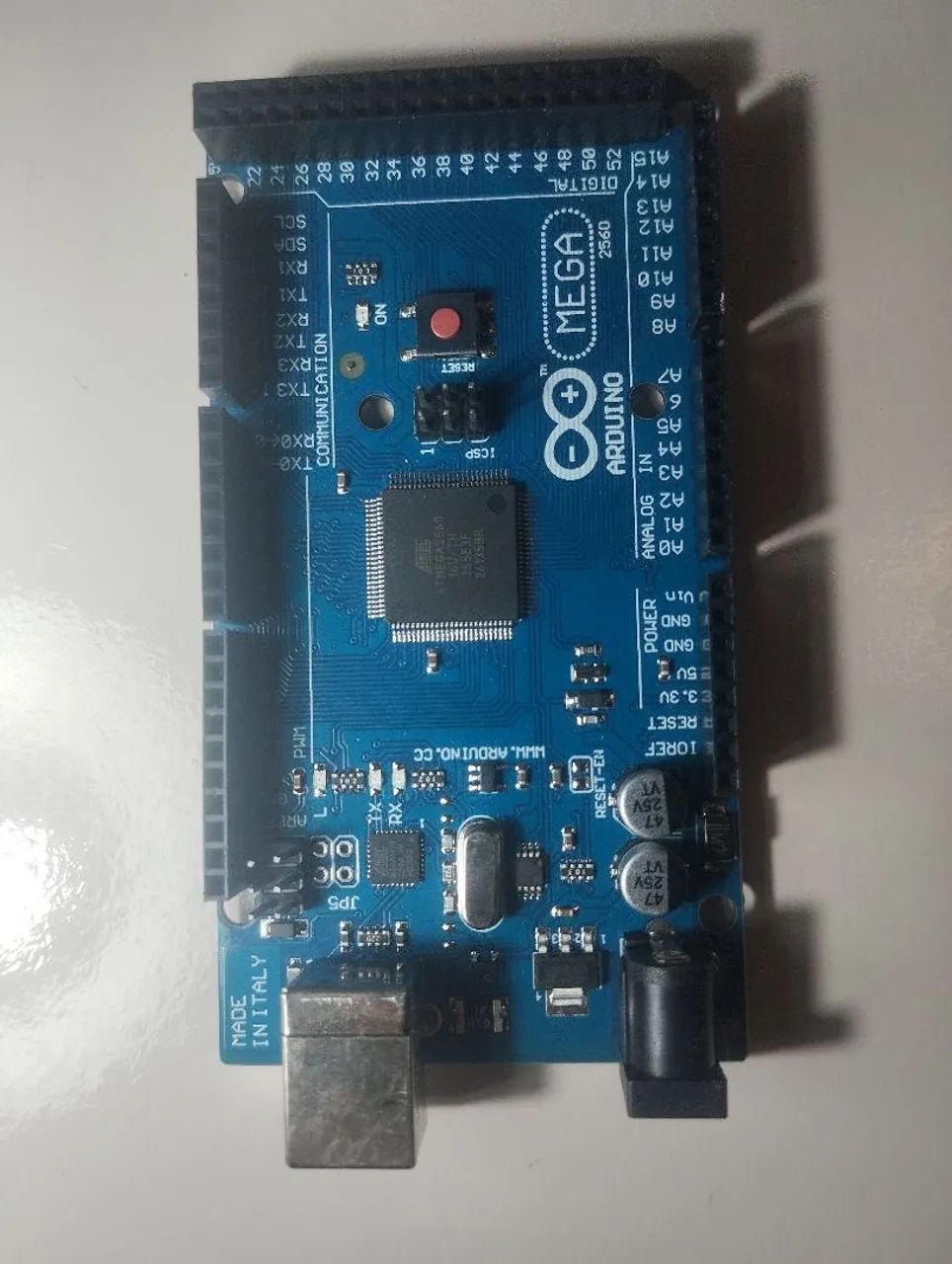 Placa Mega Atmega2560 R3 16u2 Cabo Usb Compatível Com Arduino - Foto 2