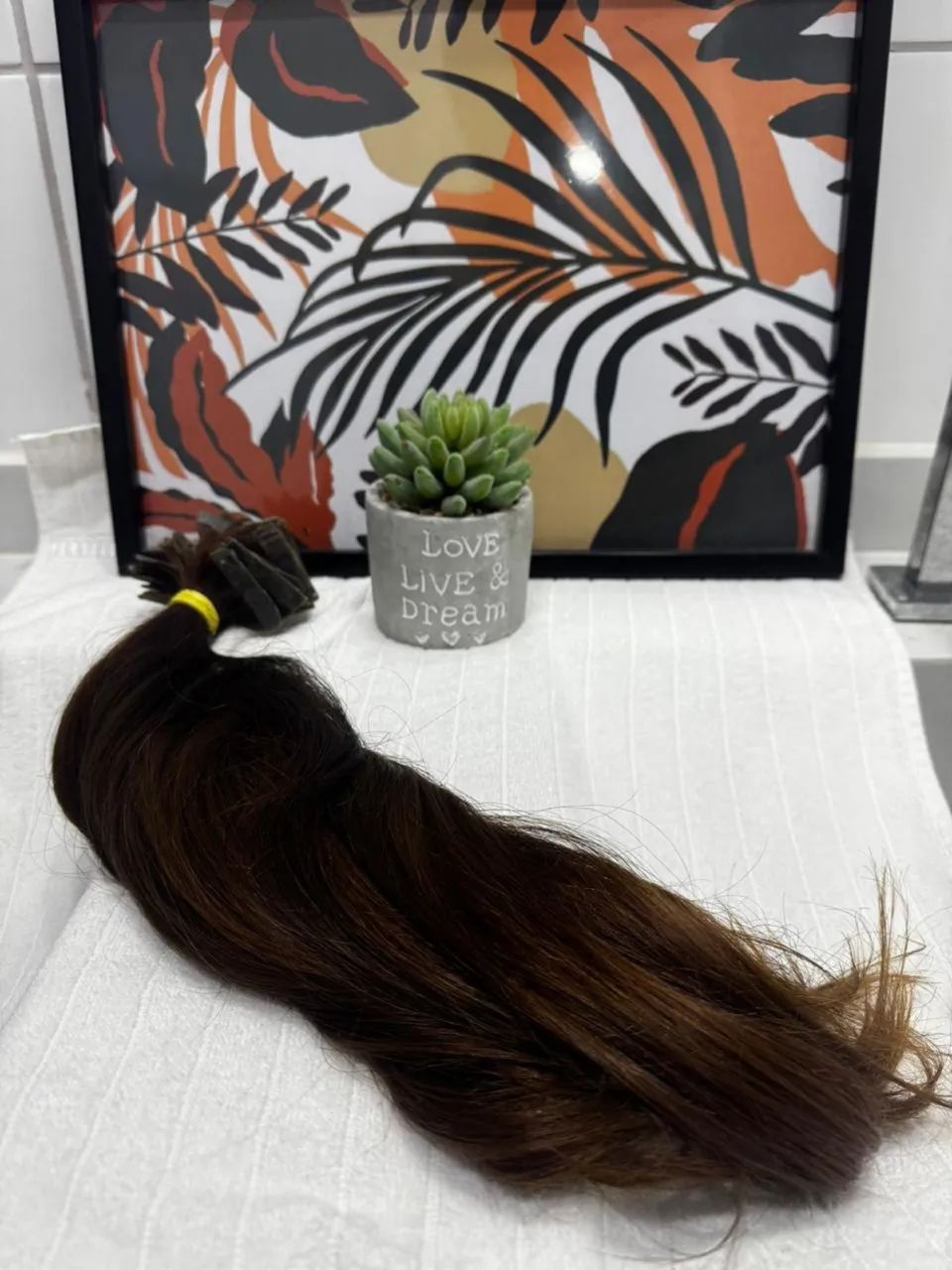 Cabelo Brasileiro 50cm  - Foto 2