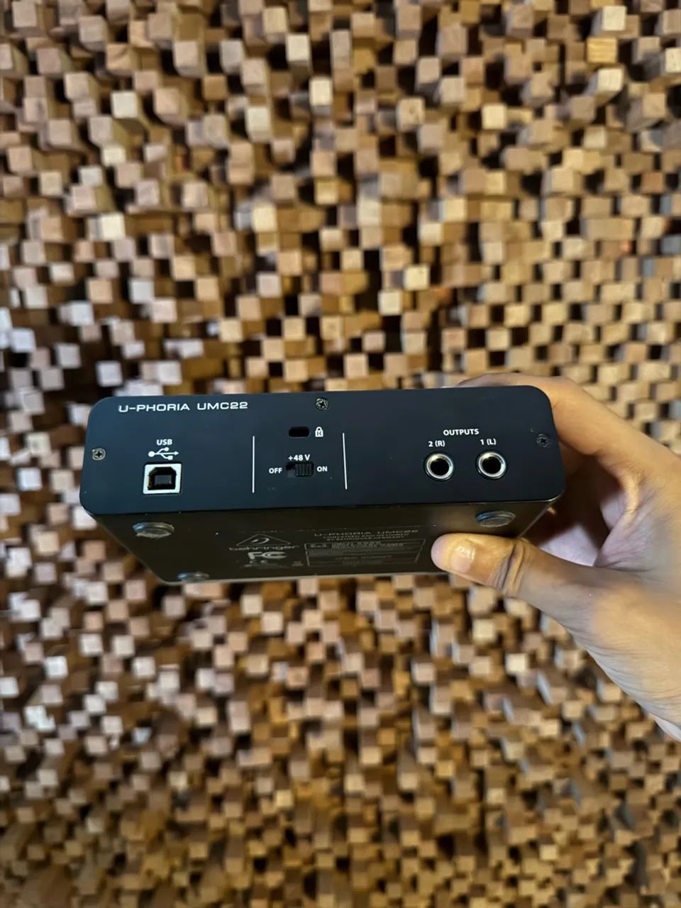 Interface Behringer U-Phoria UMC 22 Completa - Foto 4