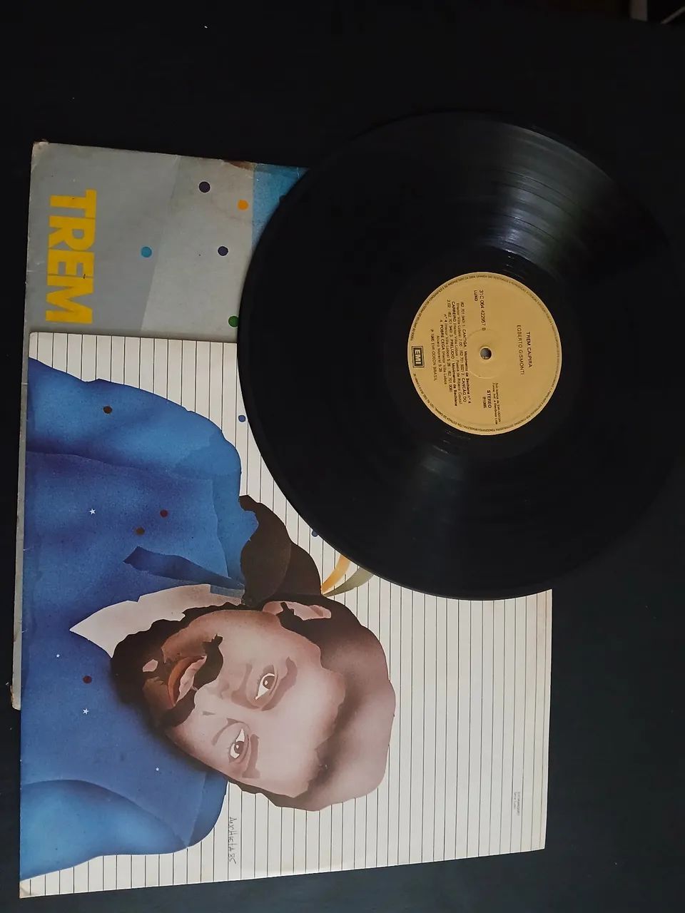 Vinil Egberto Gismonti Trem Caipira - Foto 3