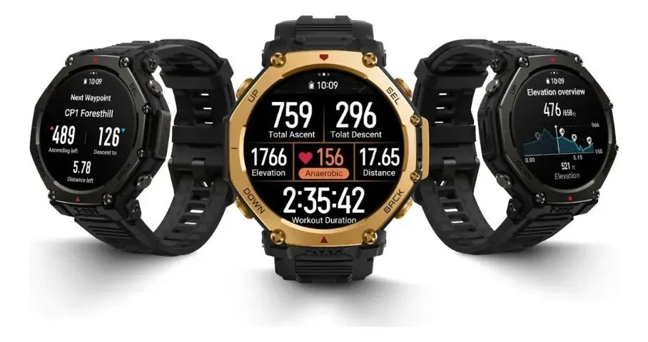 Smartwatch Amazfit T-Rex 3 Pro 48mm - Ultra Resistente, GPS Duplo e AMOLED - Foto 5