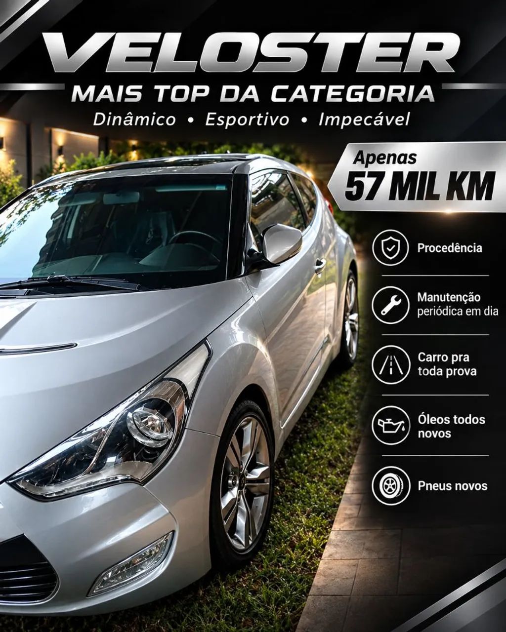 Hyundai Veloster 1.6 16V 140CV AUT. 2012