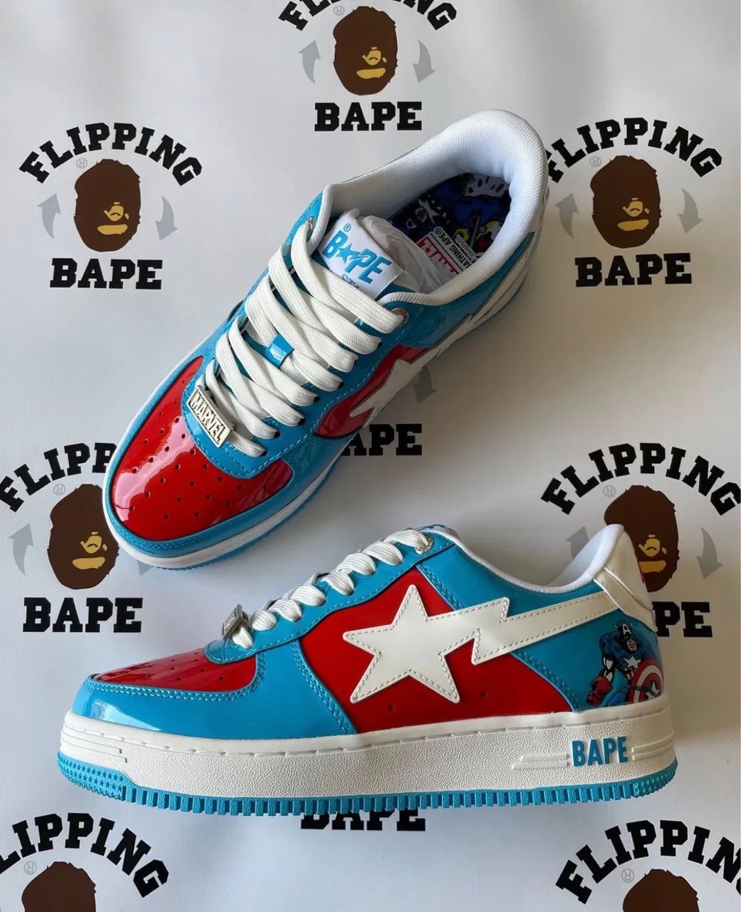 Tênis Bape Marvel  - Foto 2