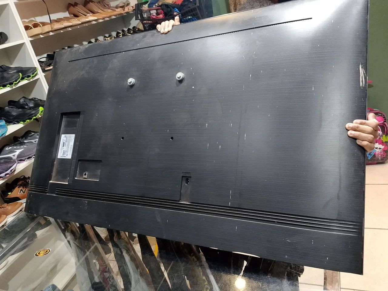 Vendo TV Samsung 55 polegadas para retirar peças - Foto 2