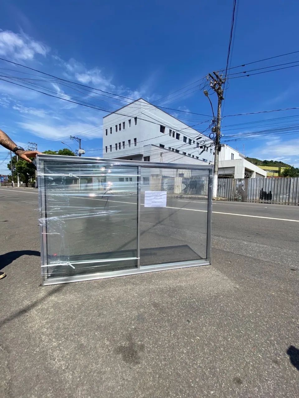 VENDA ESPECIAL - JANELA DE ALUMÍNIO 2F 1.00X1.50 - Foto 4