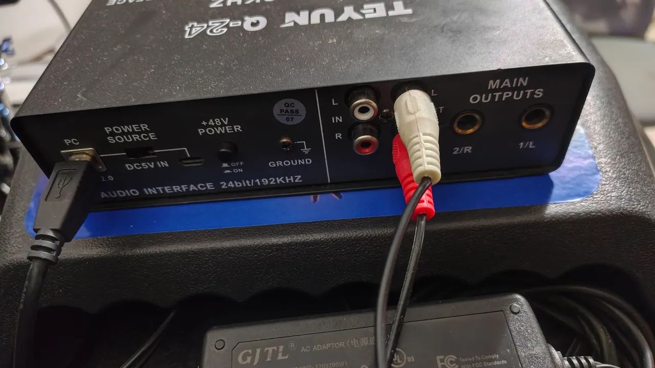 Bateria Eletronica AMW ED15 PRO + Interface de áudio - Foto 5