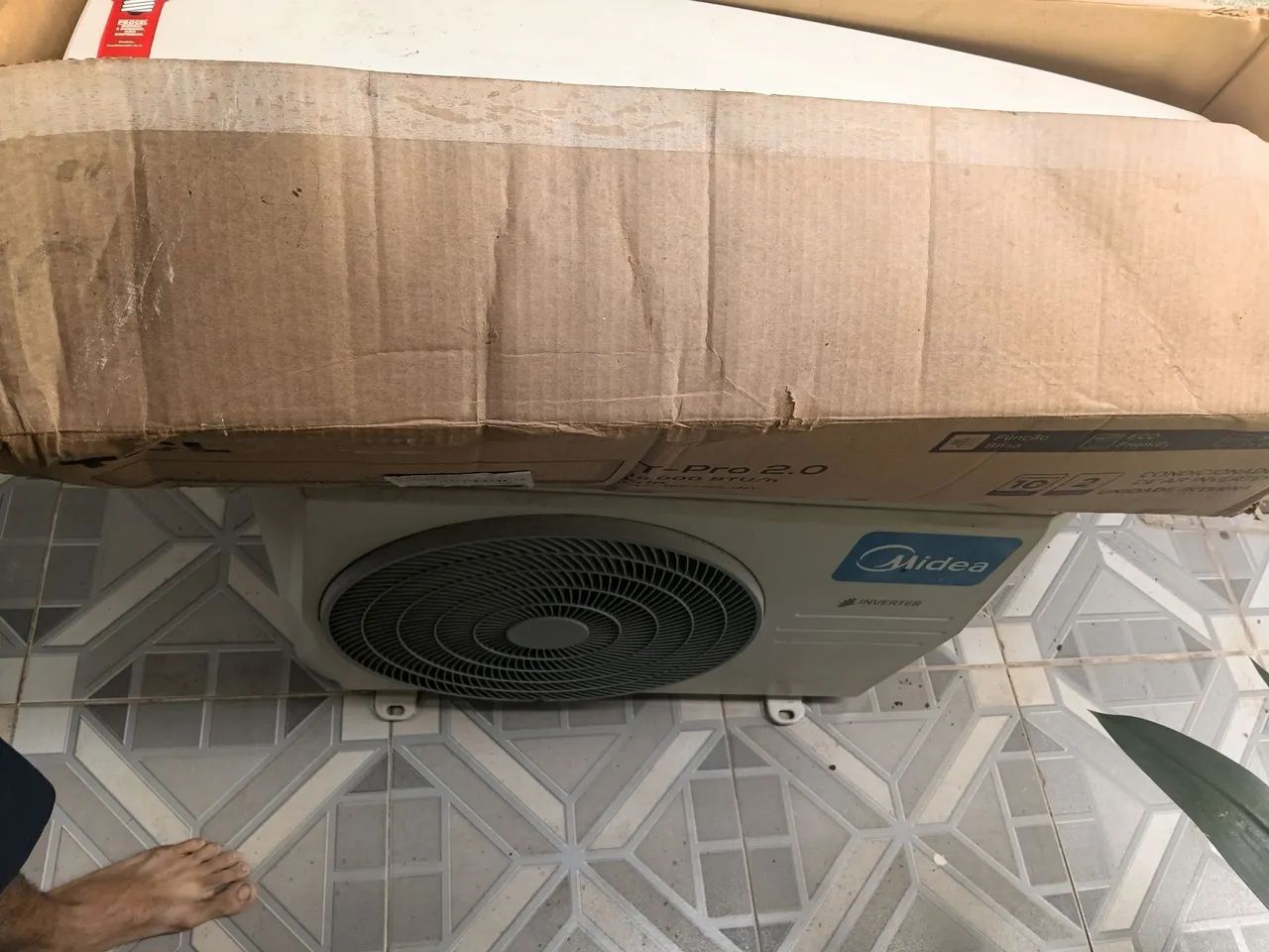 rmidea inverter 12 mil btus - Foto 2