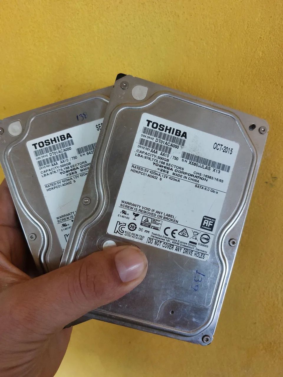 HD 500GB TOSHIBA 
