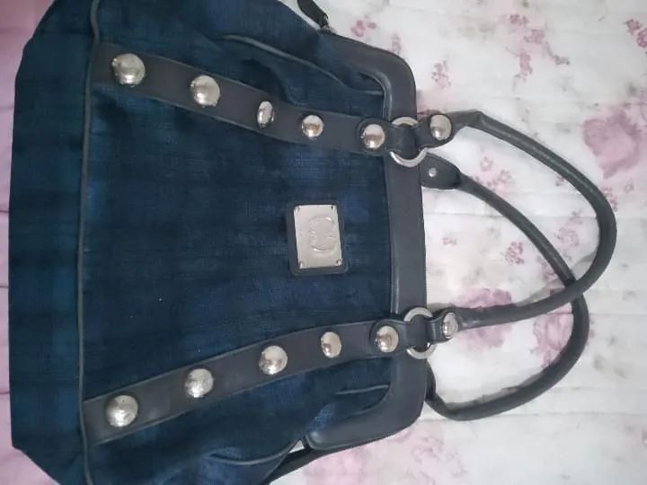 Bolsa Cristófoli Feminina Azul-Marinho