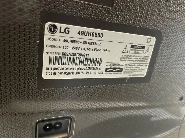 Tv LG 49 polegadas, modelo 49UH6500 - Foto 2