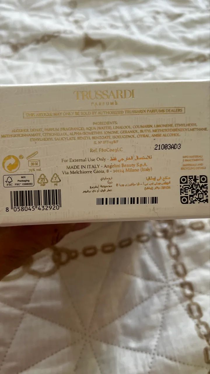 Perfume Trussardi Donna Eua de parfum 100ml - Foto 5