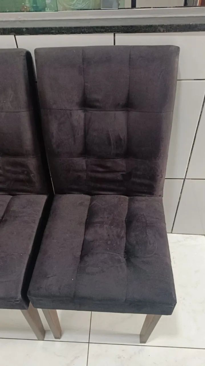 Cadeiras para mesa de jantar 50 reais cada - Foto 3