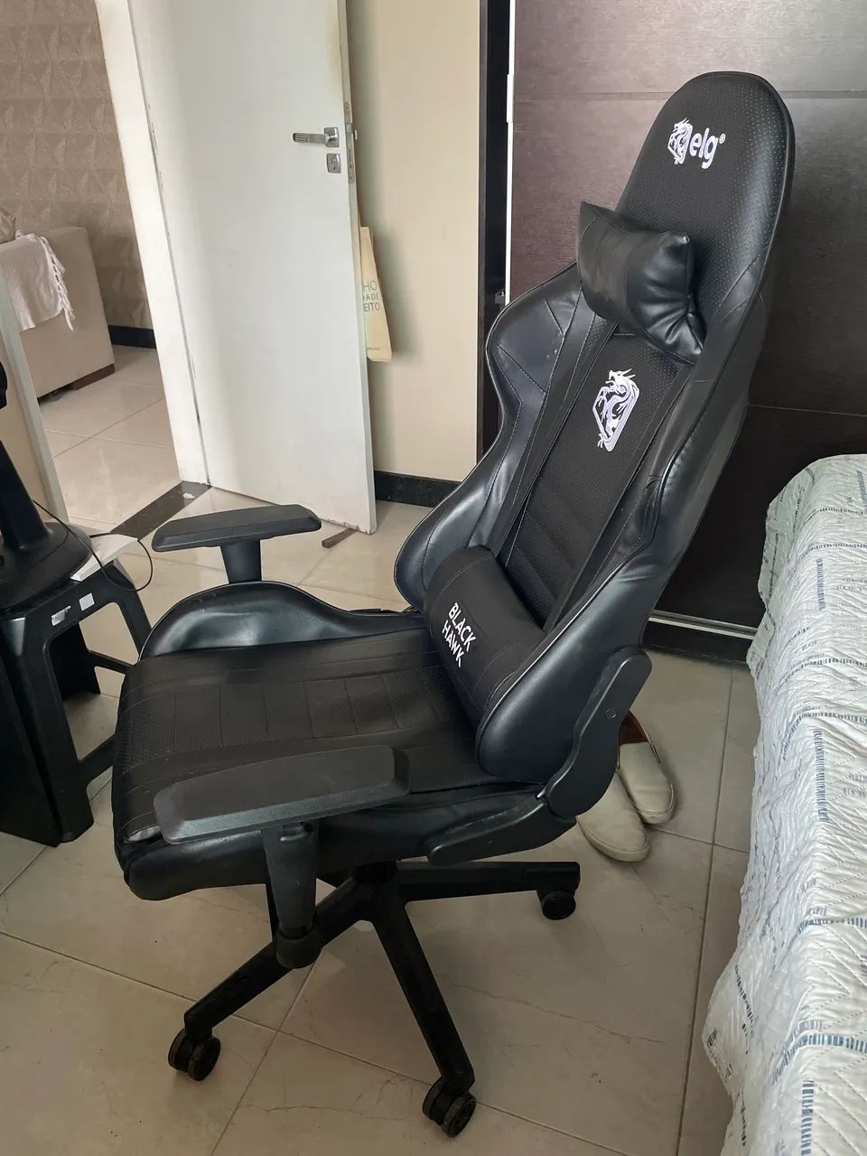 Cadeira Gamer Black Hawk - Foto 2