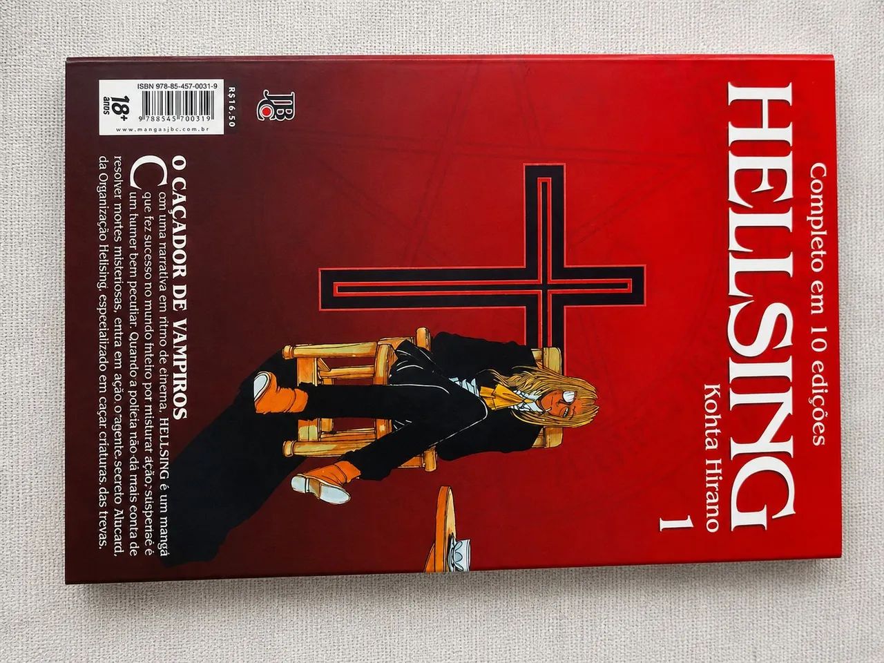Hellsing Vol. 1,2 e 3 | JBC | Seminovos  - Foto 2