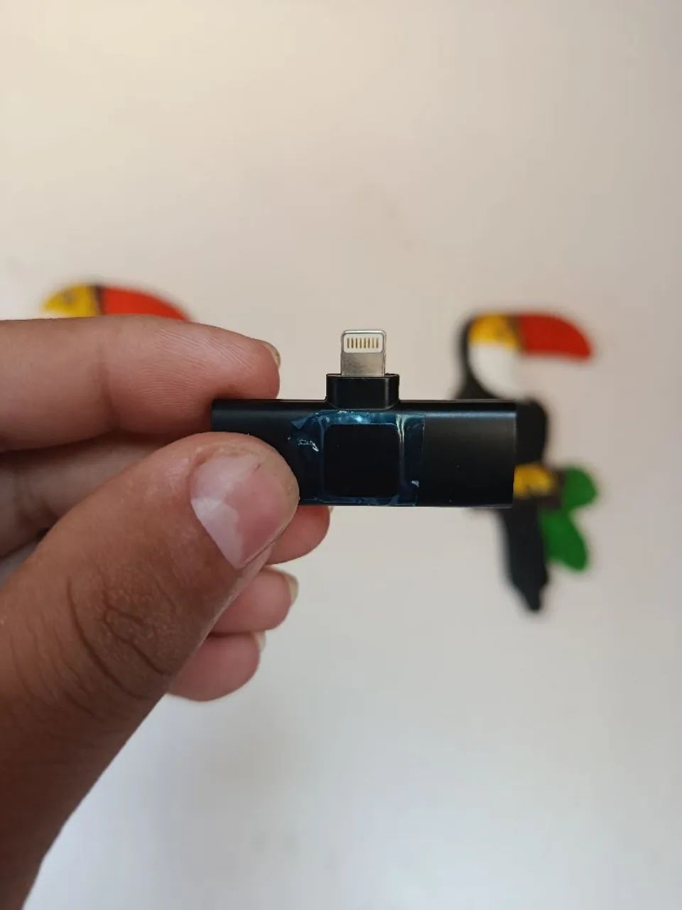 Microfone de Lapela Sem Fio - Foto 4