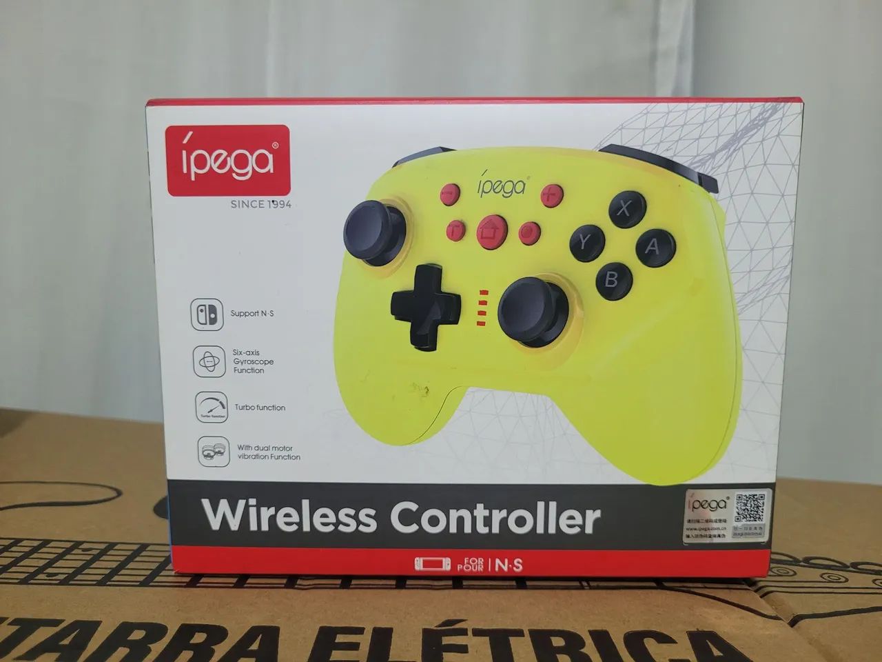 Controle Ípega Wireless Nintendo Switch/Pc