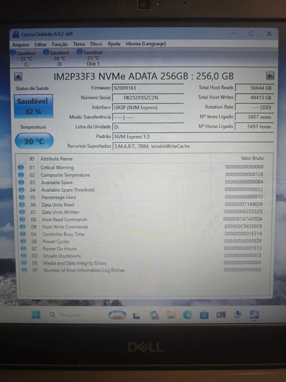SSD NVME M2 256GB - Foto 2