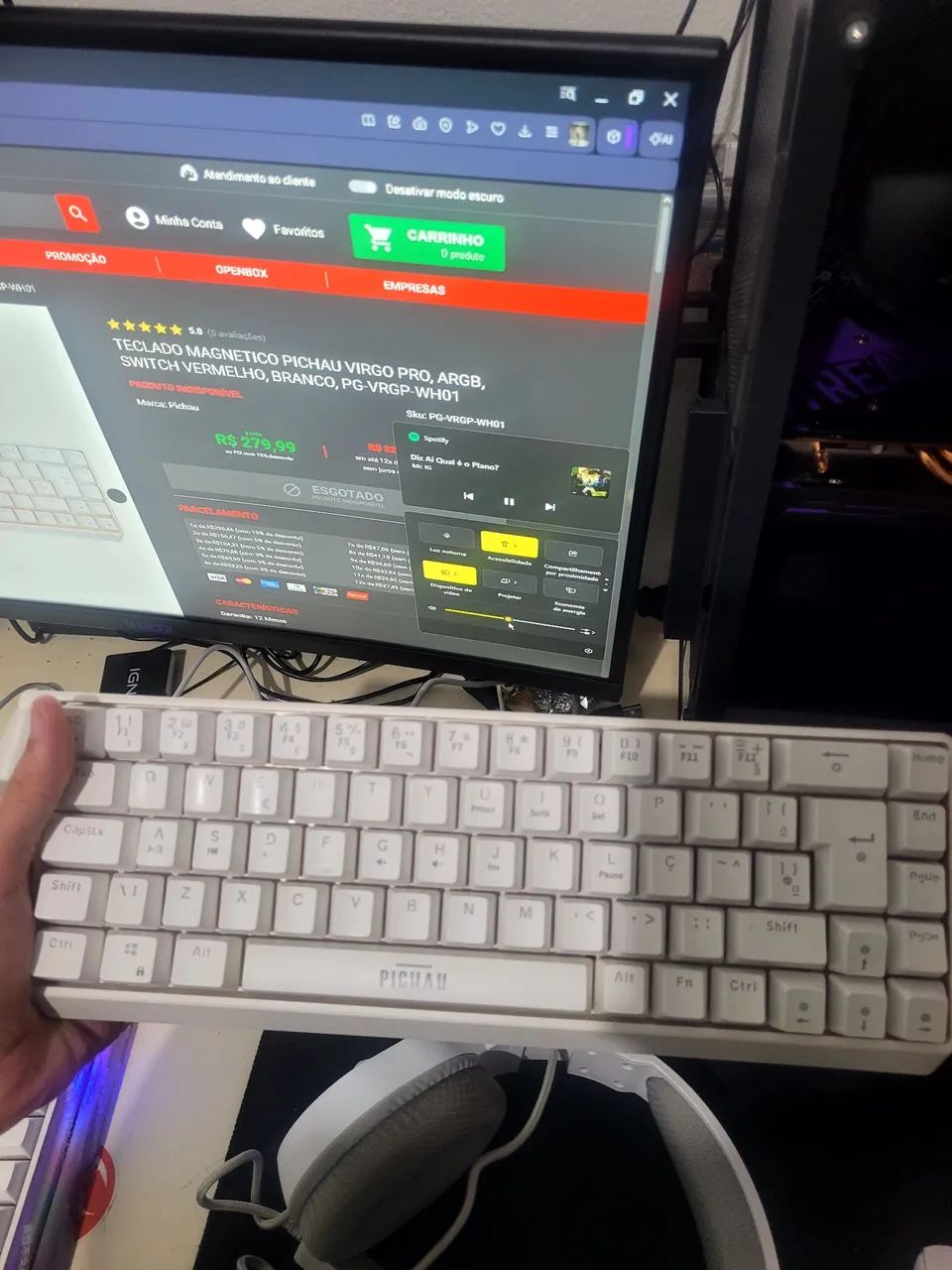 Teclado Magnetico Virgo pro - Foto 2