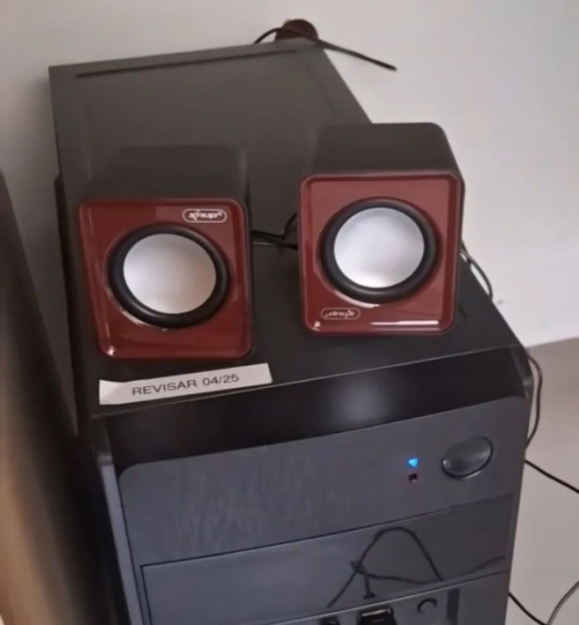 Caixa de som para computador notebook e celular - Foto 4