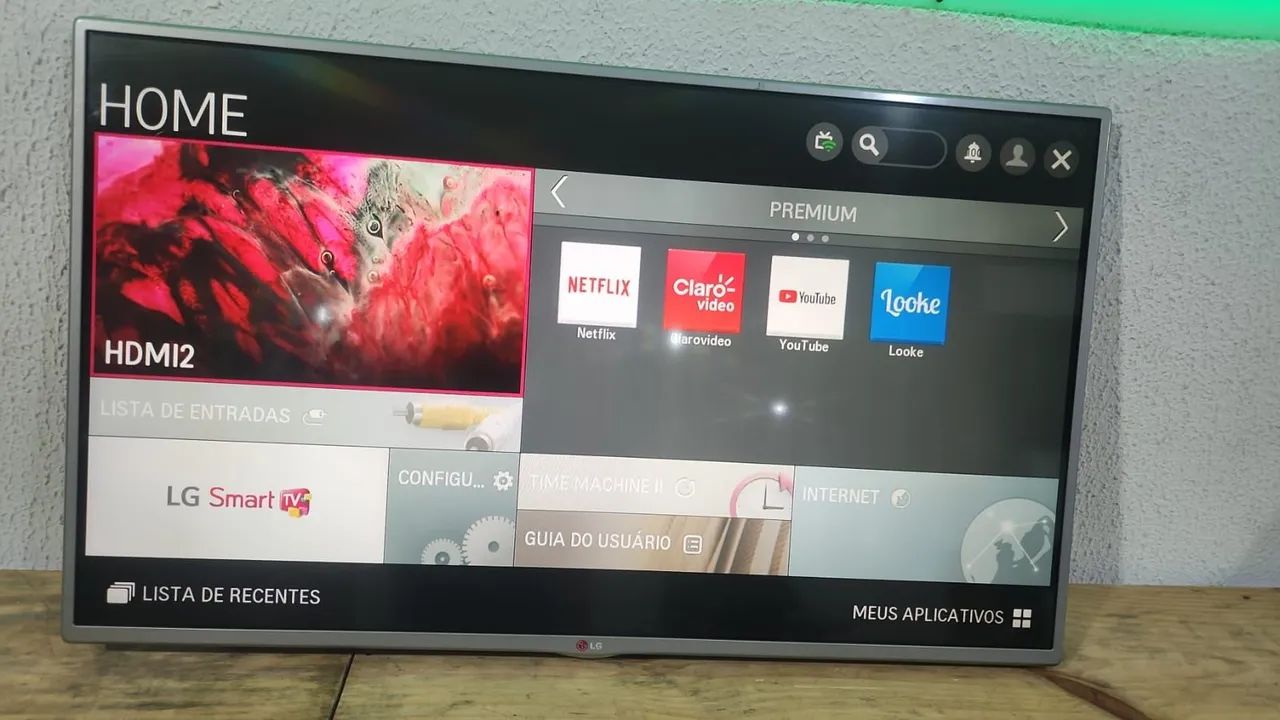 tv 42 polegadas smart com cabo controle todos apss YouTube e Netflix é d mais  - Foto 2