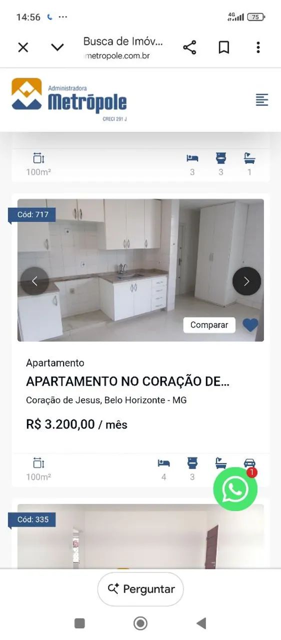 Alugo apartamento Coração de Jesus  - Foto 2