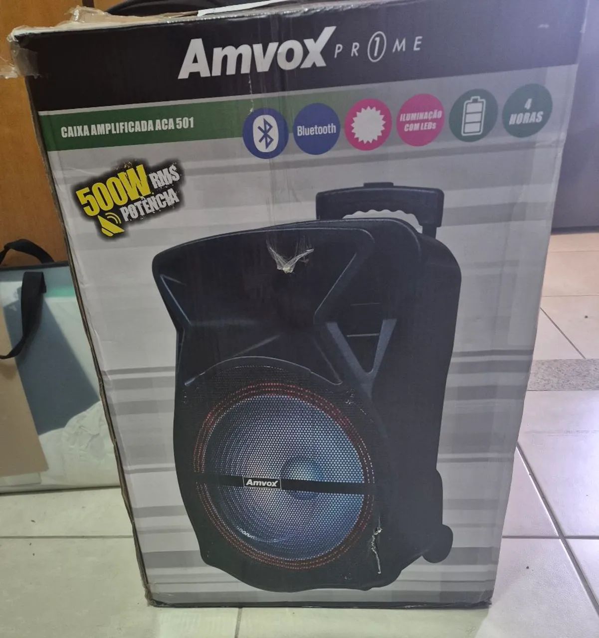 CAIXA DE SOM AMVOX - Foto 3