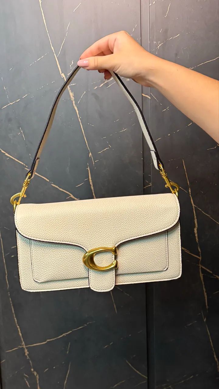 Bolsa Feminina Coa Premium Off White - Foto 2