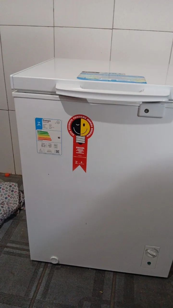 Freezer Philco dupla função 