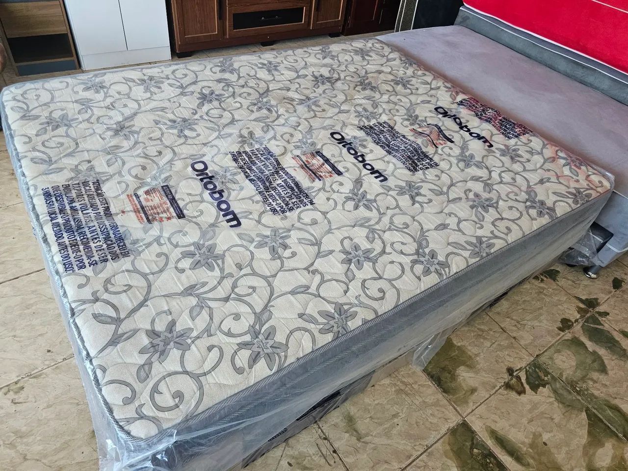 Cama box queen nova Molas bonnel  - Foto 5