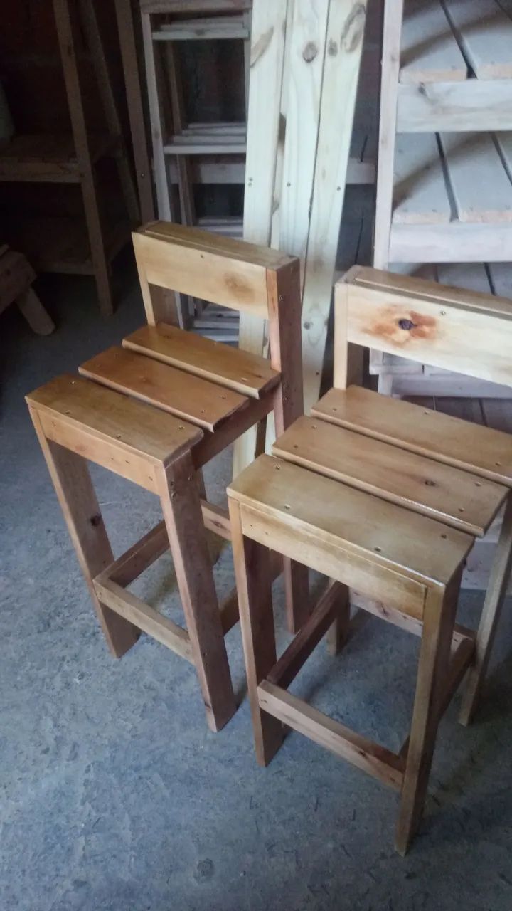 Banquetas de paletes