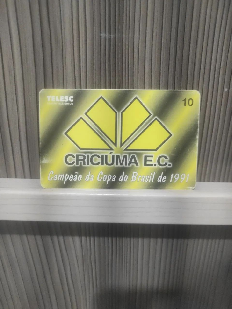 Cartão telefônico Criciúma 