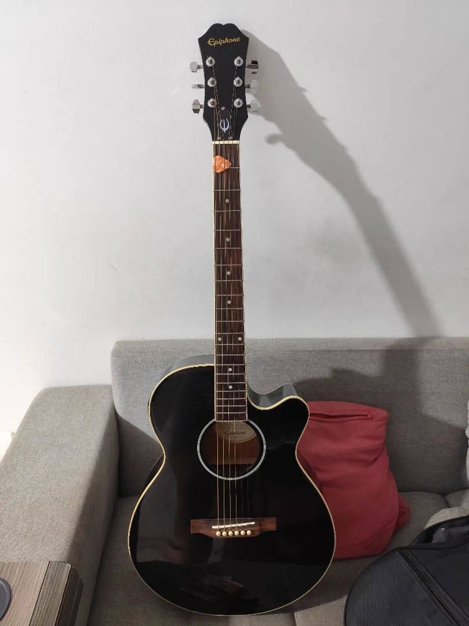 Vendo violão epiphone PR-4E LTD EB - Foto 2