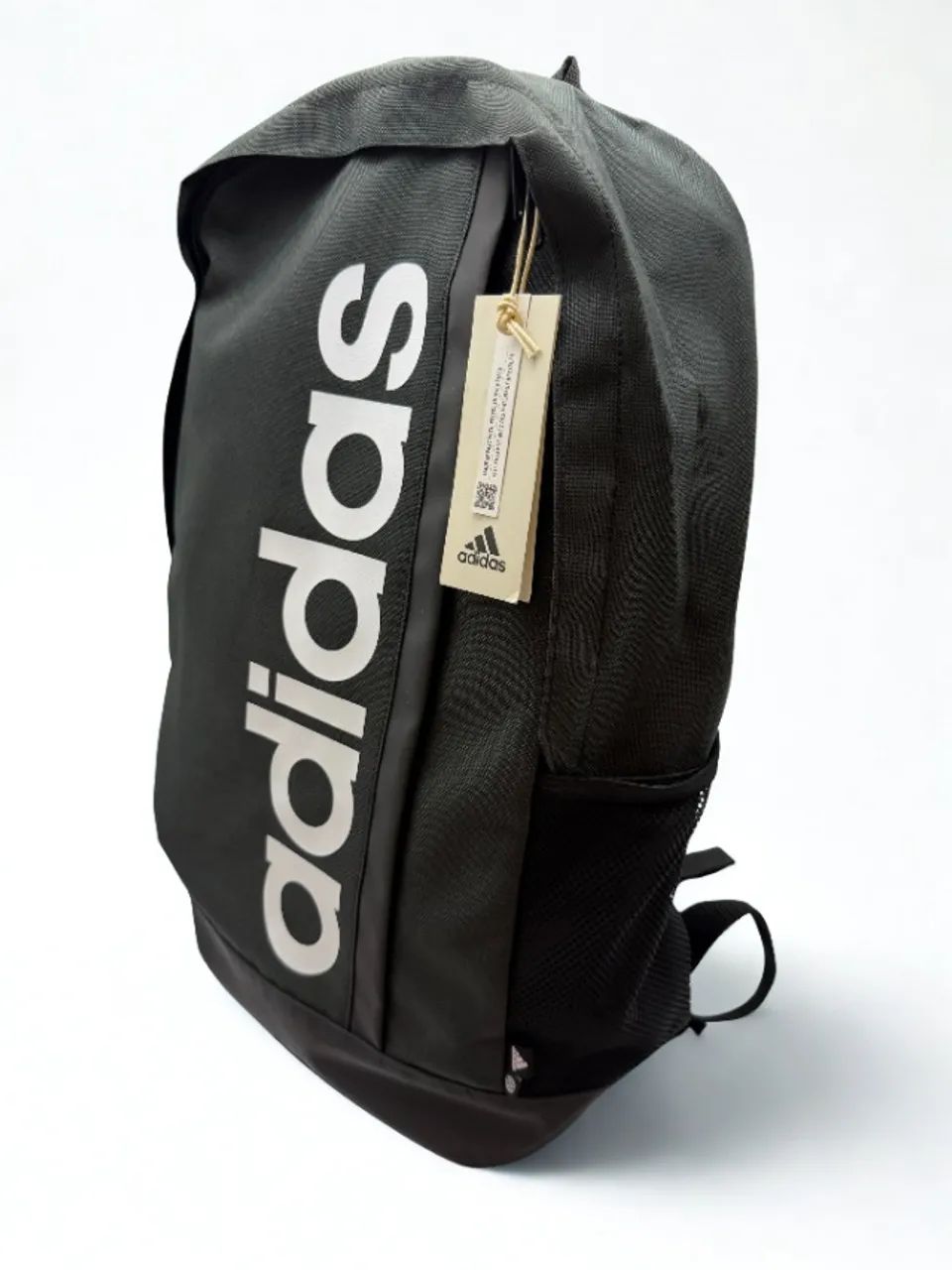 Mochila Adidas Linear Preta Original Lacrada Notebook Escolar Trabalho - Foto 2