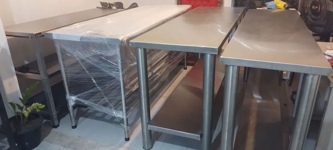 Mesas 100% inox pronta emtrega.zn natal. - Foto 4