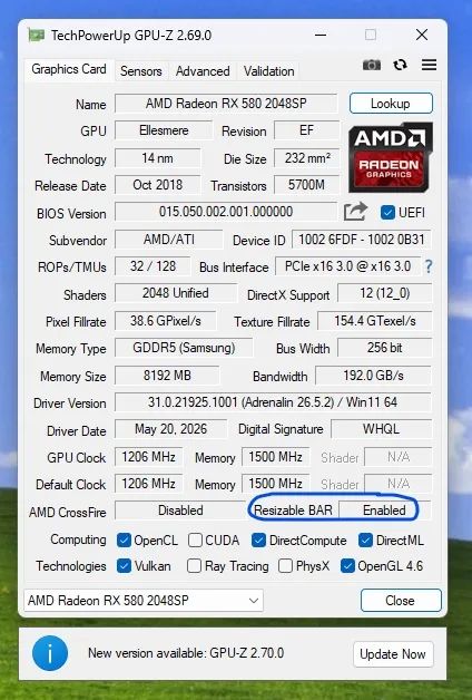 Placa de Video Amd RX580 2048sp - Foto 3