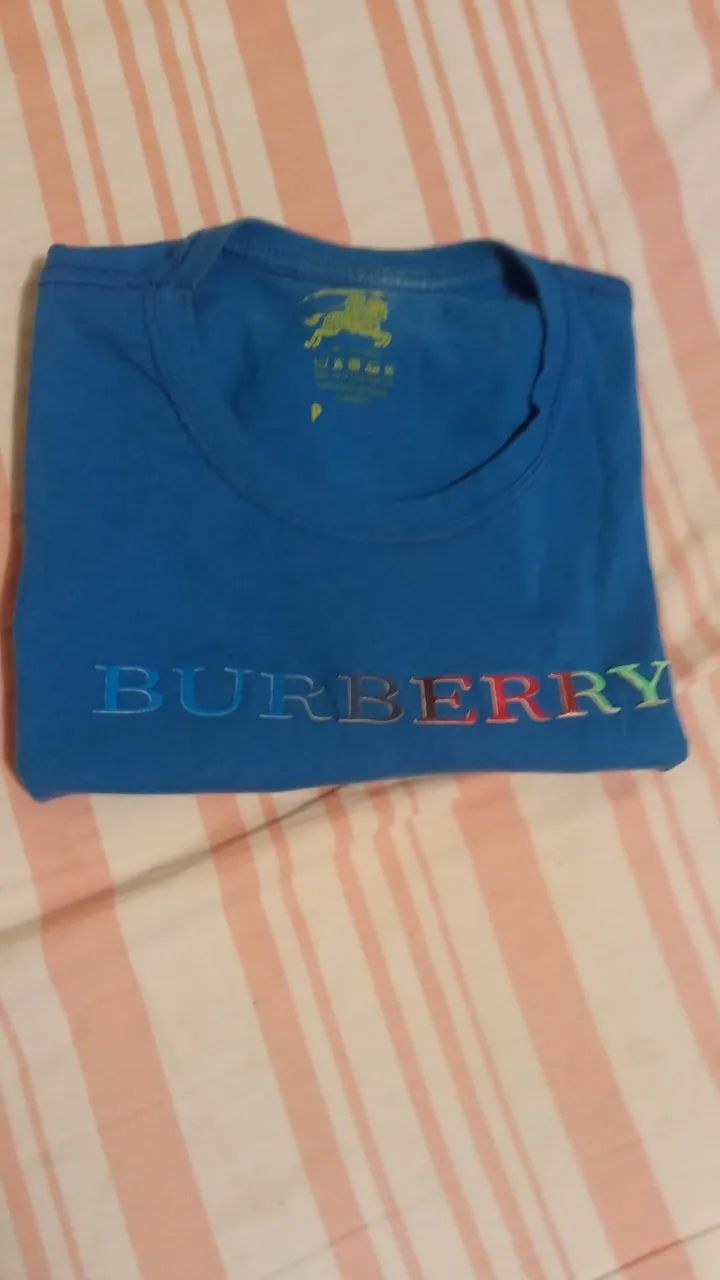 Camisa BURBERRY - Azul P