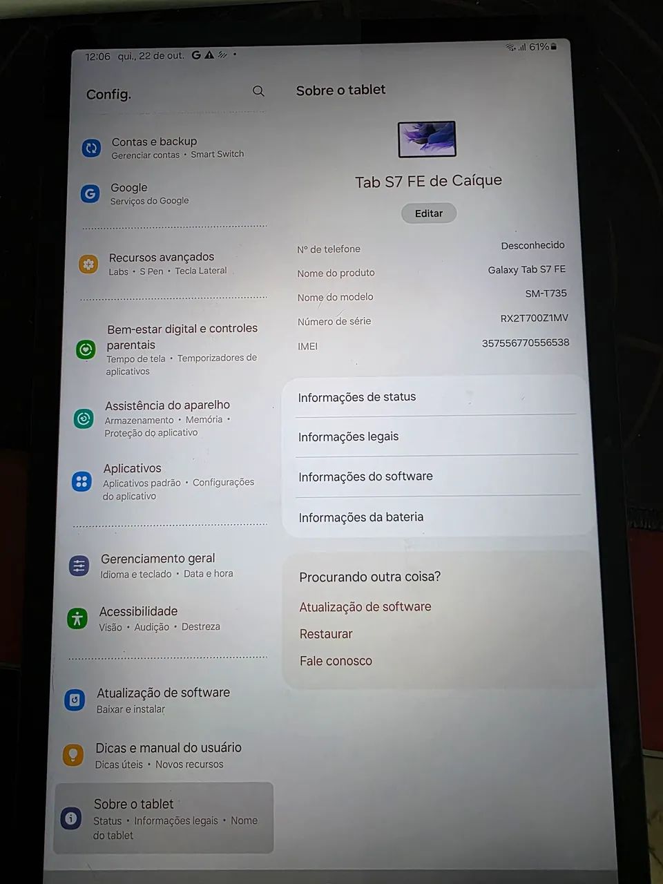 Samsung Galaxy tab S7 fe - Foto 2