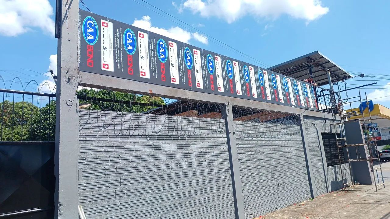 Fachadas placas e letreiros  - Foto 2
