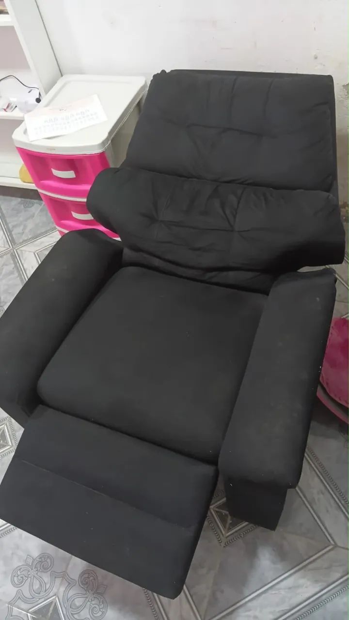 POLTRONA RECLINÁVEL PARA QUEM TRABALHA COM CÍLIOS, SOBRANCELHAS E ETC - Foto 2