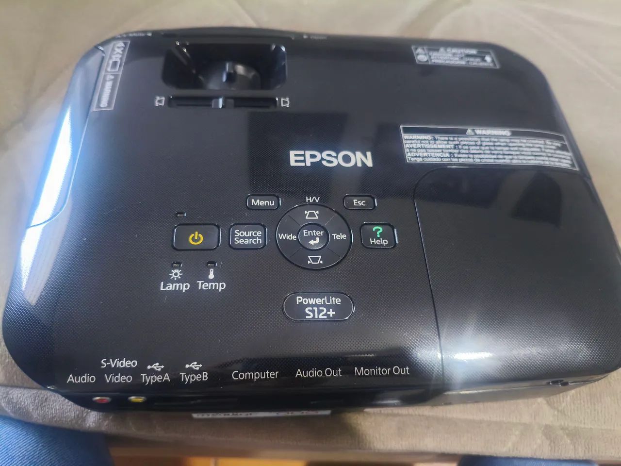 Retro projetor Epsom s12 power lite  - Foto 5