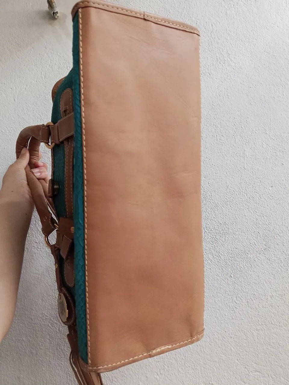 Bolsa de couro  - Foto 3