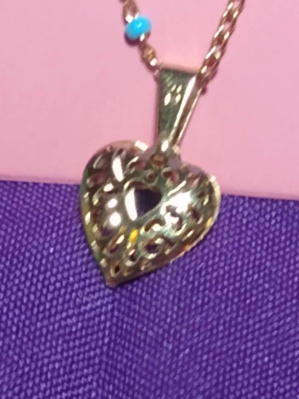 conjunto colar e brincos moda amor recatado - Foto 2