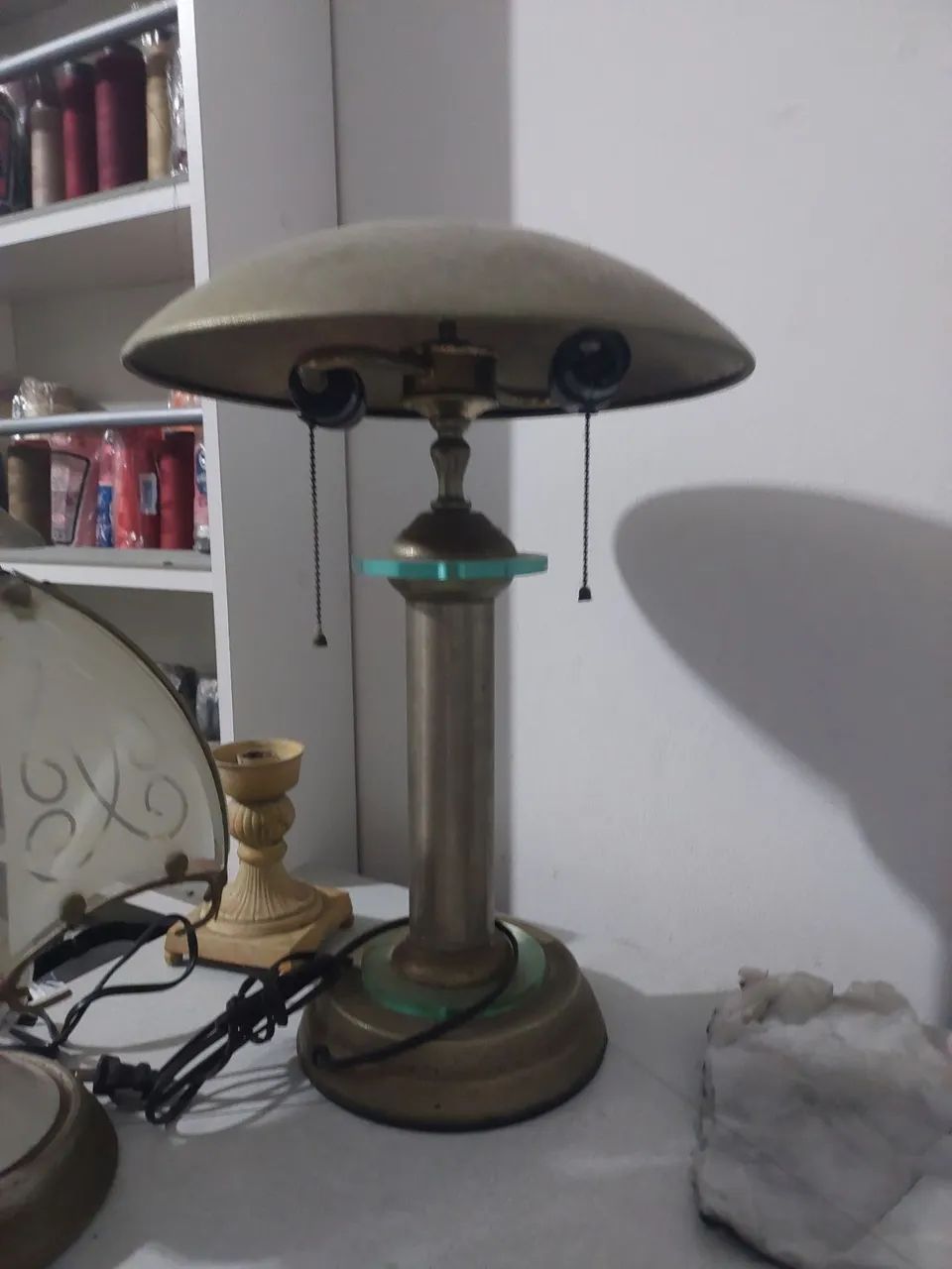 Abajur em bronze  - Foto 2