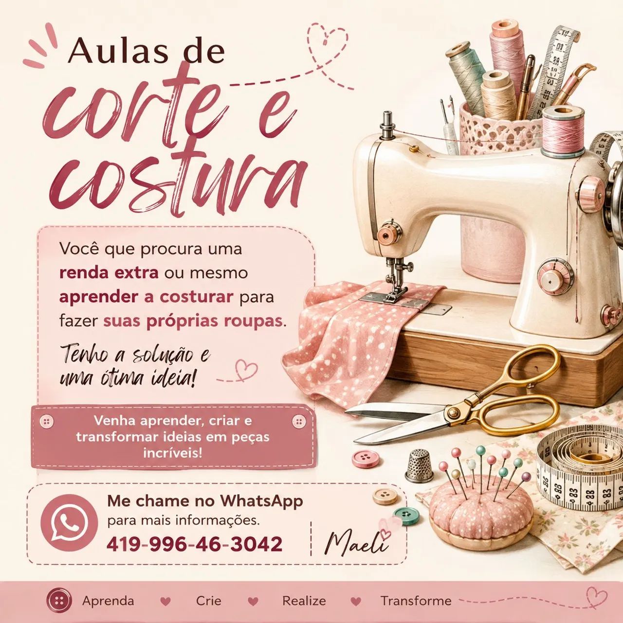 Aula de corte e costura 