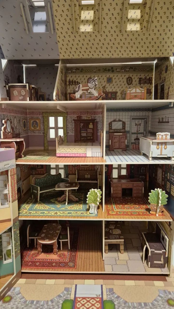 Kit Construa Sua Casa Vitoriana - Foto 5